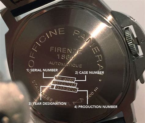 panerai model 24 production years and serial numbers|panerai watch serial numbers.